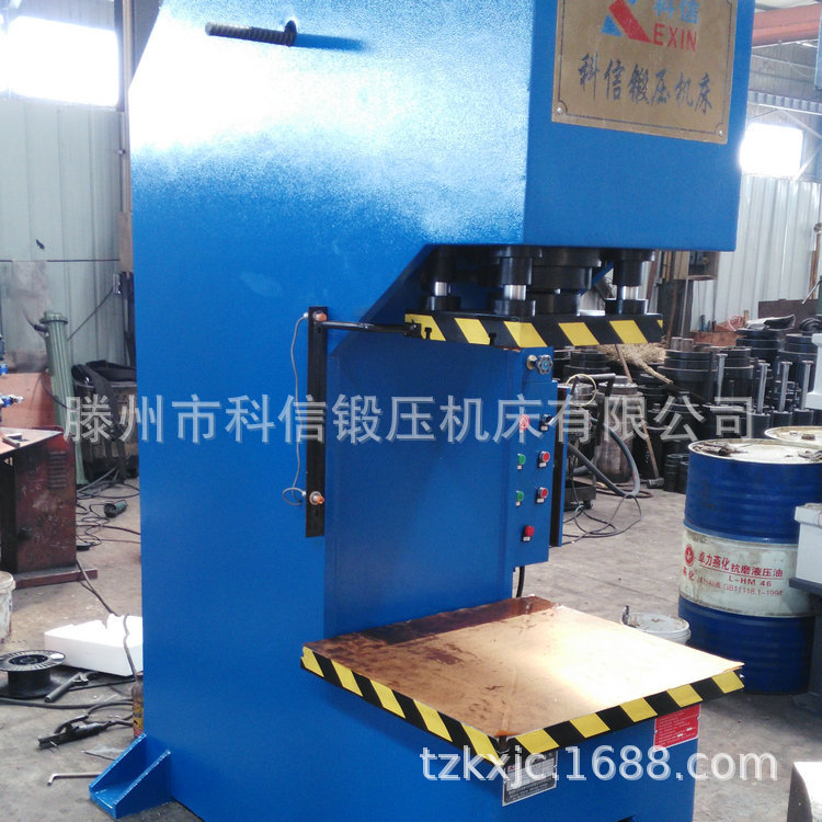 厂家直销100吨轴承压装机、校正液压机、100t单臂单柱液压机