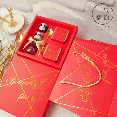 婚庆中国风中式糖果结婚创意伴手礼喜糖礼盒成品回礼礼盒|ru