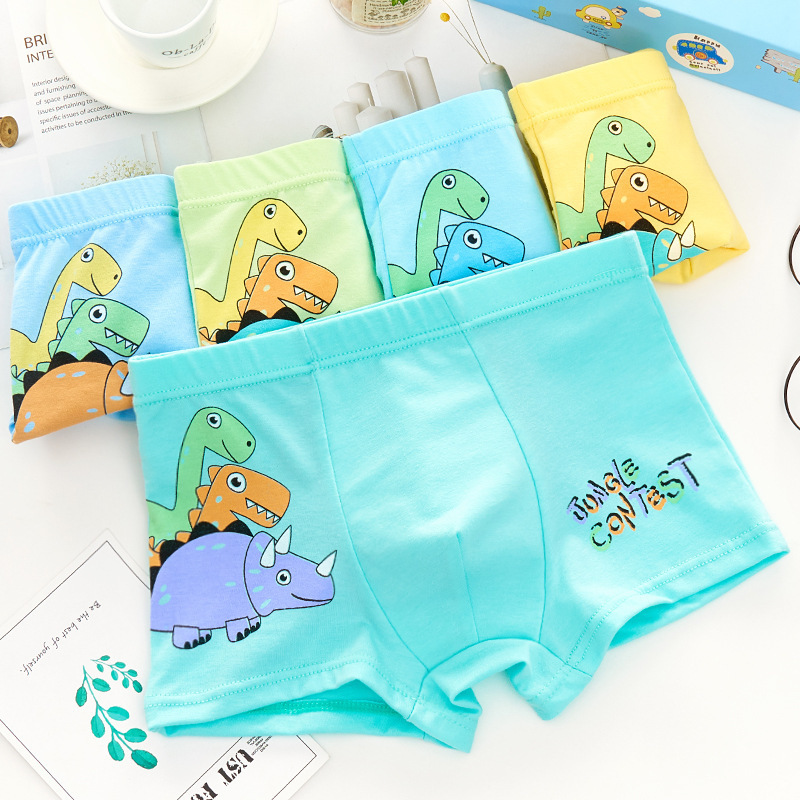 A variety of summer children's underwear boys' cartoon boxers cotton boxers small medium and large children's underwear A variety of summer children's underwear boys' cartoon boxers cotton boxers small medium and large children's underwear