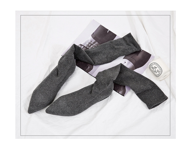 Bottes femme BU SHIQI en Tricot - Ref 3354973 Image 20