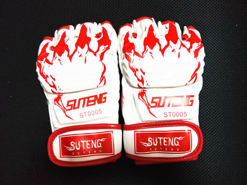 Sagitar five-finger tiger claw MMA mixed martial arts gloves, fighting Sanda split-finger gloves, fingerless punching bag gloves