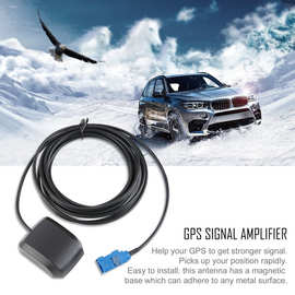 车载导航GPS卫星天线有源放大器 SMA/FAKRA-C GPS导航天线