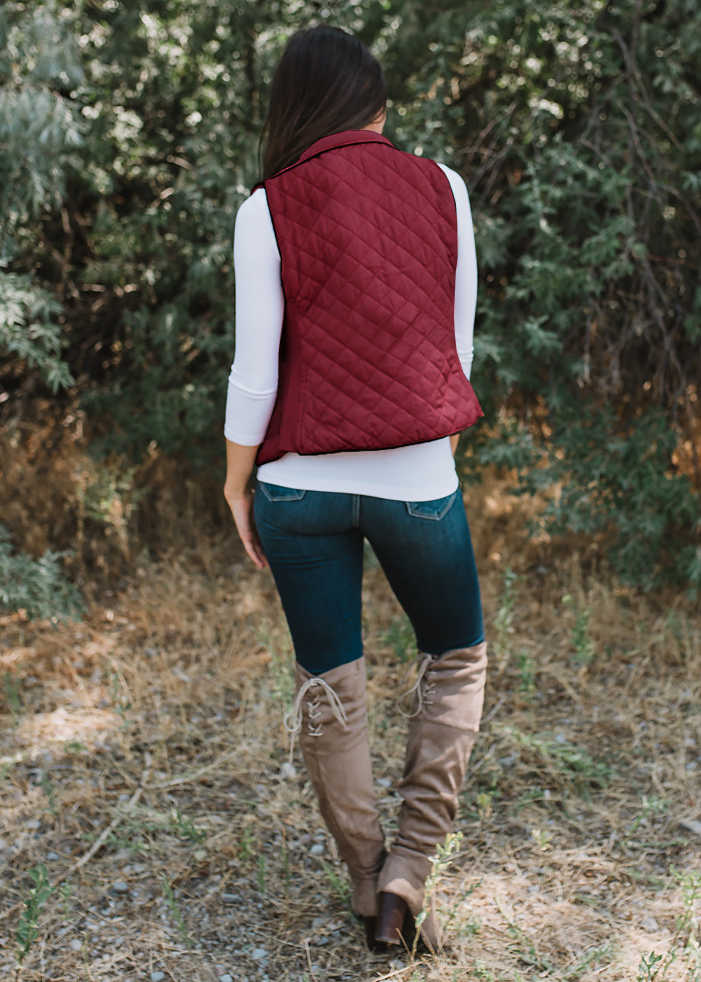 Gilet femme en Coton mélangé - Ref 3434826 Image 30