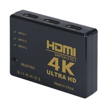 長方形 4K*2K 3D HDMI 1.4 3切1 三進一出切換器 HSP19