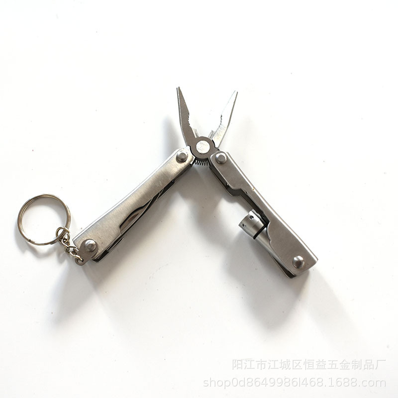 多功能刀钳  带灯钳 不锈钢工具钳 多功能钳子 镂空钳子方便携带