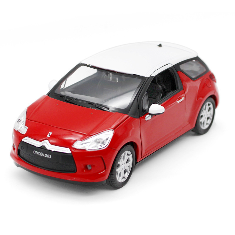Willy Well/Snow Iron Dragon Ds3 1:24 Simulated Alloy Car Model Kidsren's Gift Collection