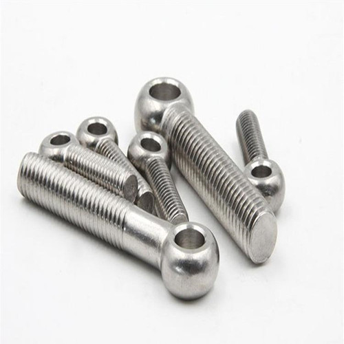304 stainless steel swing bolts, swing screws, round head slip knot bolts with holes, fish eye screws, slip knot screws