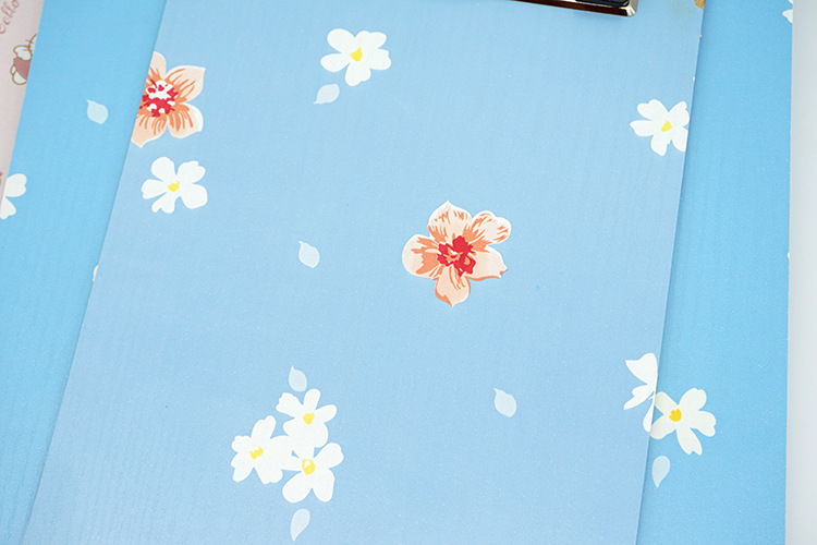 KITTY/小花款木塑板夹 A4/A5