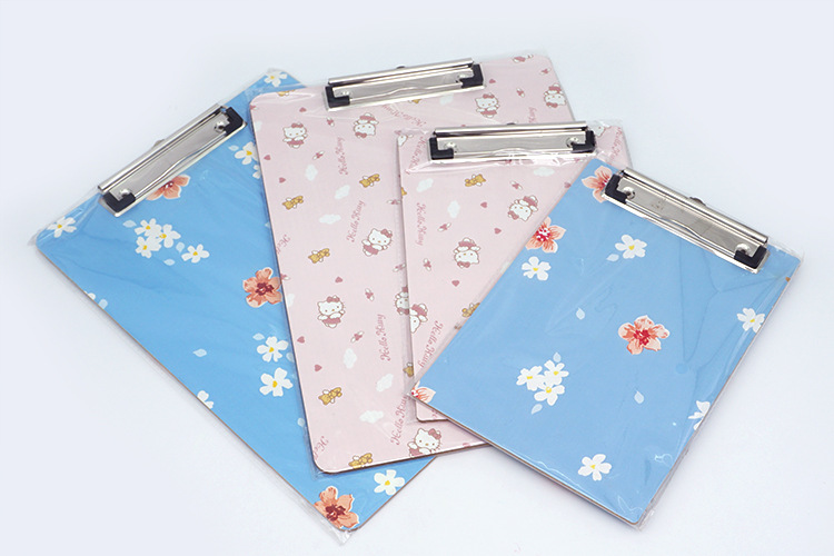 KITTY/小花款木塑板夹 A4/A5