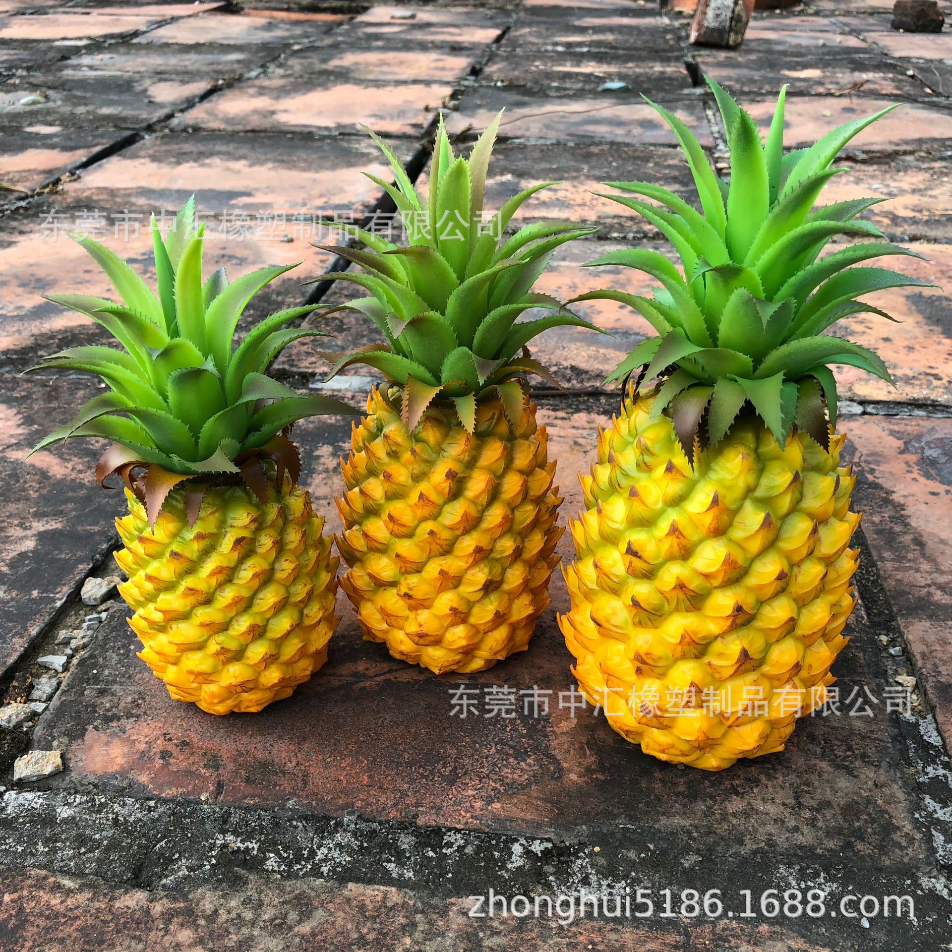 塑胶假凤梨模型道具