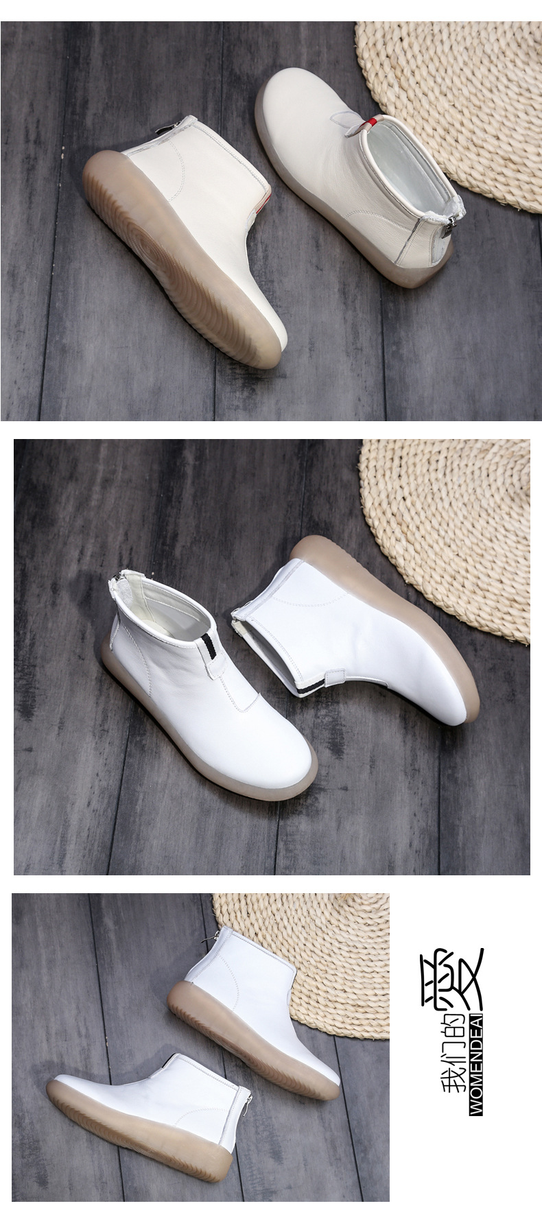 Bottes femme en En cuir - Ref 3355129 Image 21