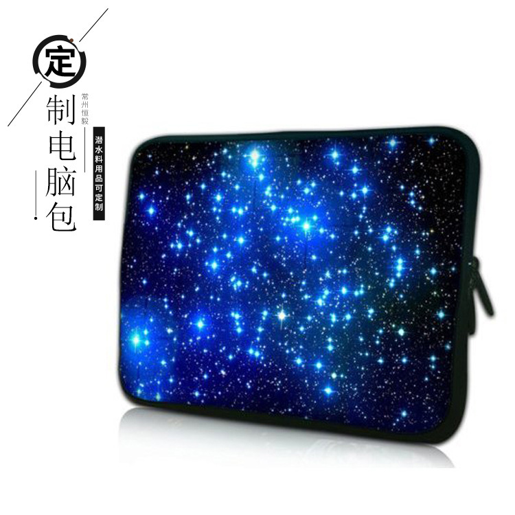 Hengyi Tablet PC Waterproof Anti-seismic Wear-resistant Inner Bag Different Specifications Pattern Diving Material Computer Bag Customization