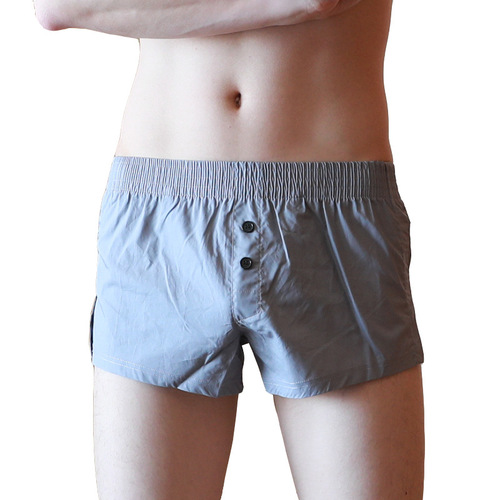 Wangjiang Men's Boxer Briefs Summer New Arrow Pants Thin Home Pajama Pants Shorts Pure Cotton Underwear Men