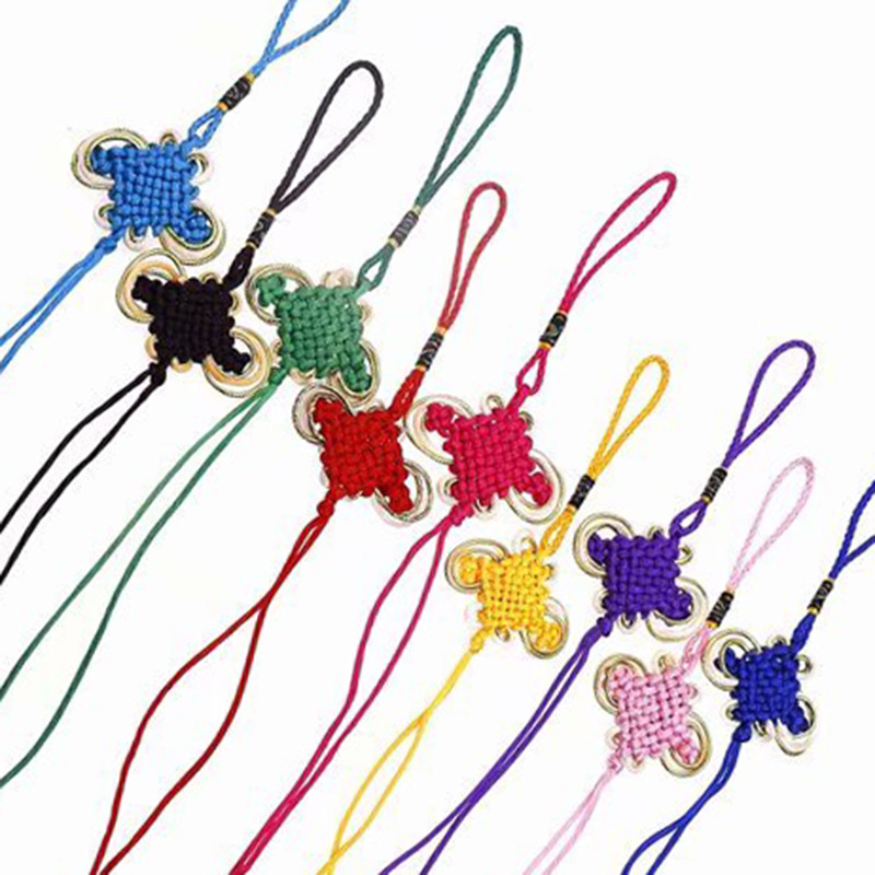 富贵结 各色 白底