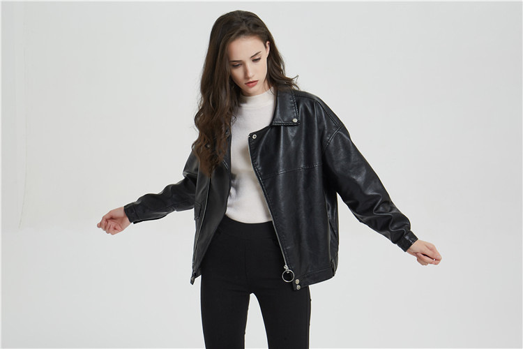 Veste cuir femme YOUKU en PU - Ref 3332294 Image 9