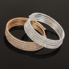 Fashionable zirconium, bracelet, accessories, simple and elegant design, Japanese and Korean