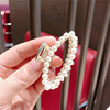 Hair accessory, hair stick from pearl, Korean style, simple and elegant design