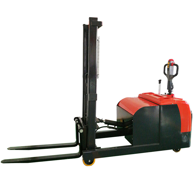 液压电动配重叉车 配重式全电动堆高车 无腿式电动叉车