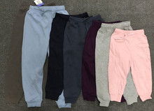 GW-2567童装80棉童装拉绒裤厚面料欧美原单外单整单库存现货