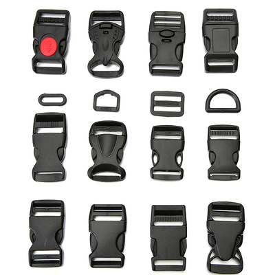 Direct selling Luggage and luggage parts Plastic Buckle Buckle Backpack buckle Plastic clasp colour Customizable environmental protection