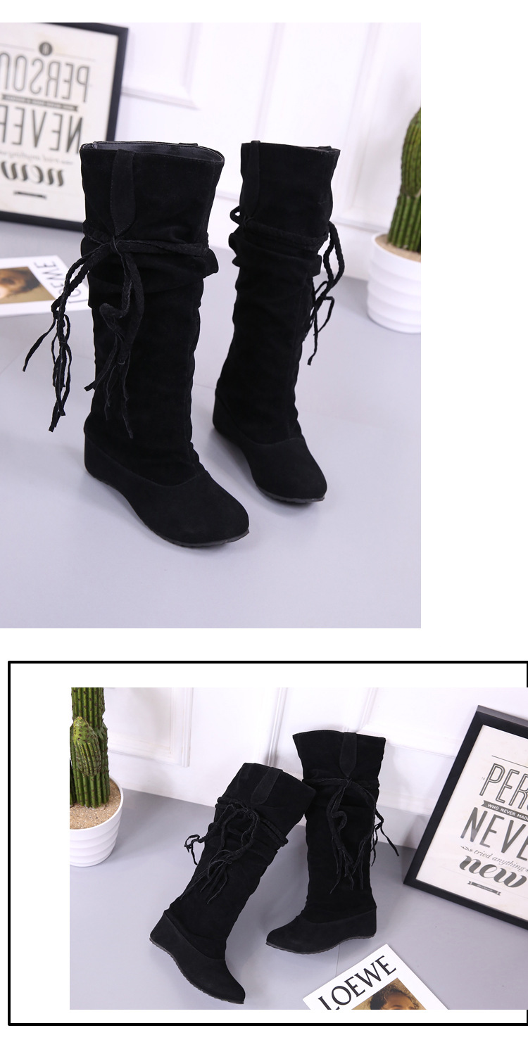 Bottes femme en Daim - Ref 3354693 Image 22