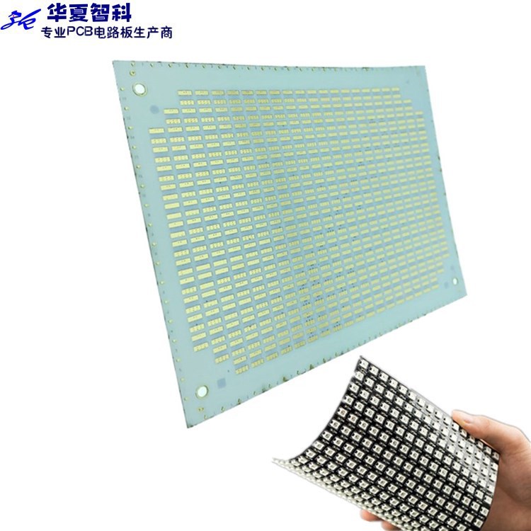 厂家生产订制LED字符显示屏PCB 发光字平板灯FR4 超薄PCB线路板|ms