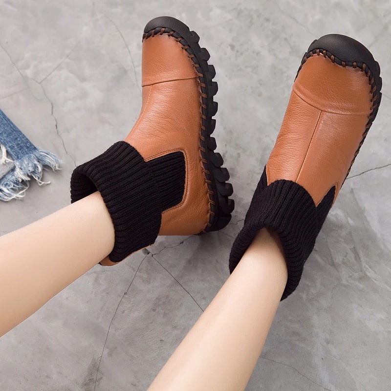 Bottes femme en En cuir - Ref 3355429 Image 1