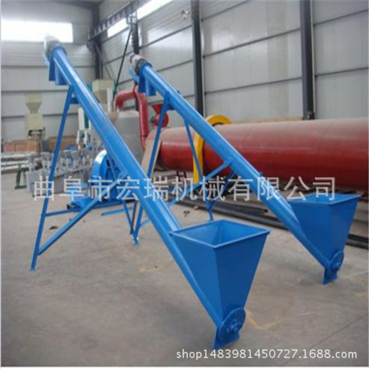 小型饲料上料机 散肥料抽料机 沙土机输送机9是9滚筒输送机其他HR