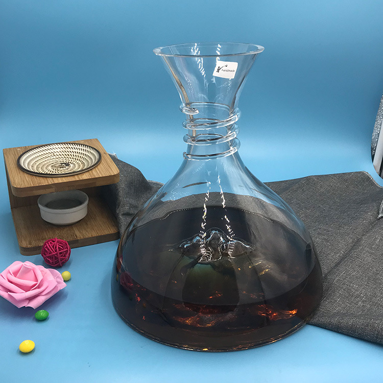 Manufactor Direct selling Glass Iceberg decanter originality red wine Wine household hotel Pourer