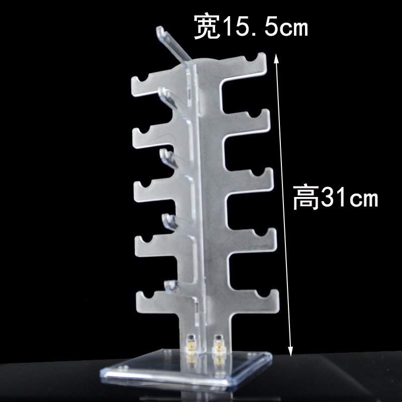 Transparent glasses display stand acrylic myopia glasses frame sunglasses display props sunglasses display stand multi layer_voghion.com