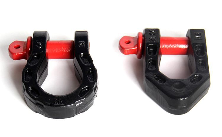 Wrangler Modification Special U-Shaped Shackle Off-Road Universal Hook 8t High-Strength Trailer Hook Manganese Steel Rescue Accessory