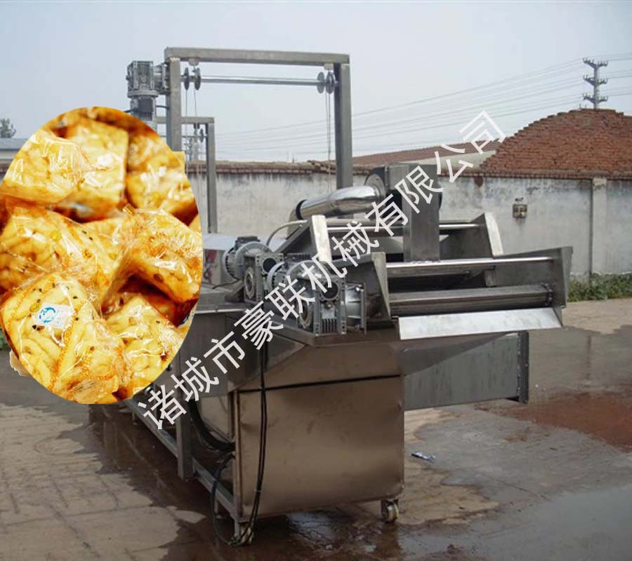 供应隧道式油炸生产线||妙脆角、江米条等小点心加工专用设备