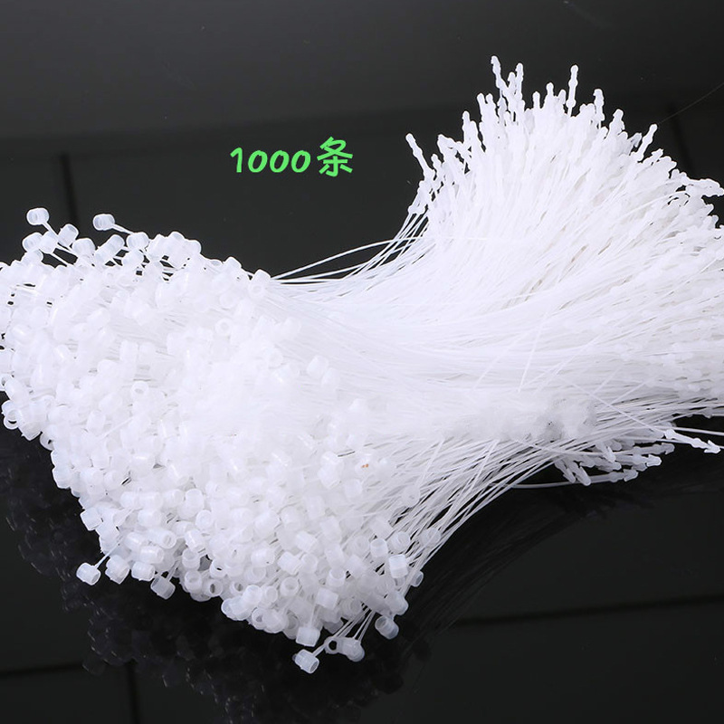 厂家直销各种规格优质透明塑料手穿针 吊牌用手穿针子母扣通用