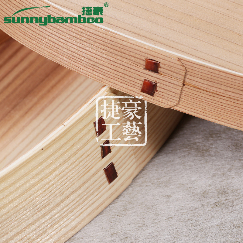 Hot-selling Japanese-style wooden single-layer bento boxes on Taobao, simple and creative wooden lunch boxes wholesale, and customizable food storage boxes detail image 8