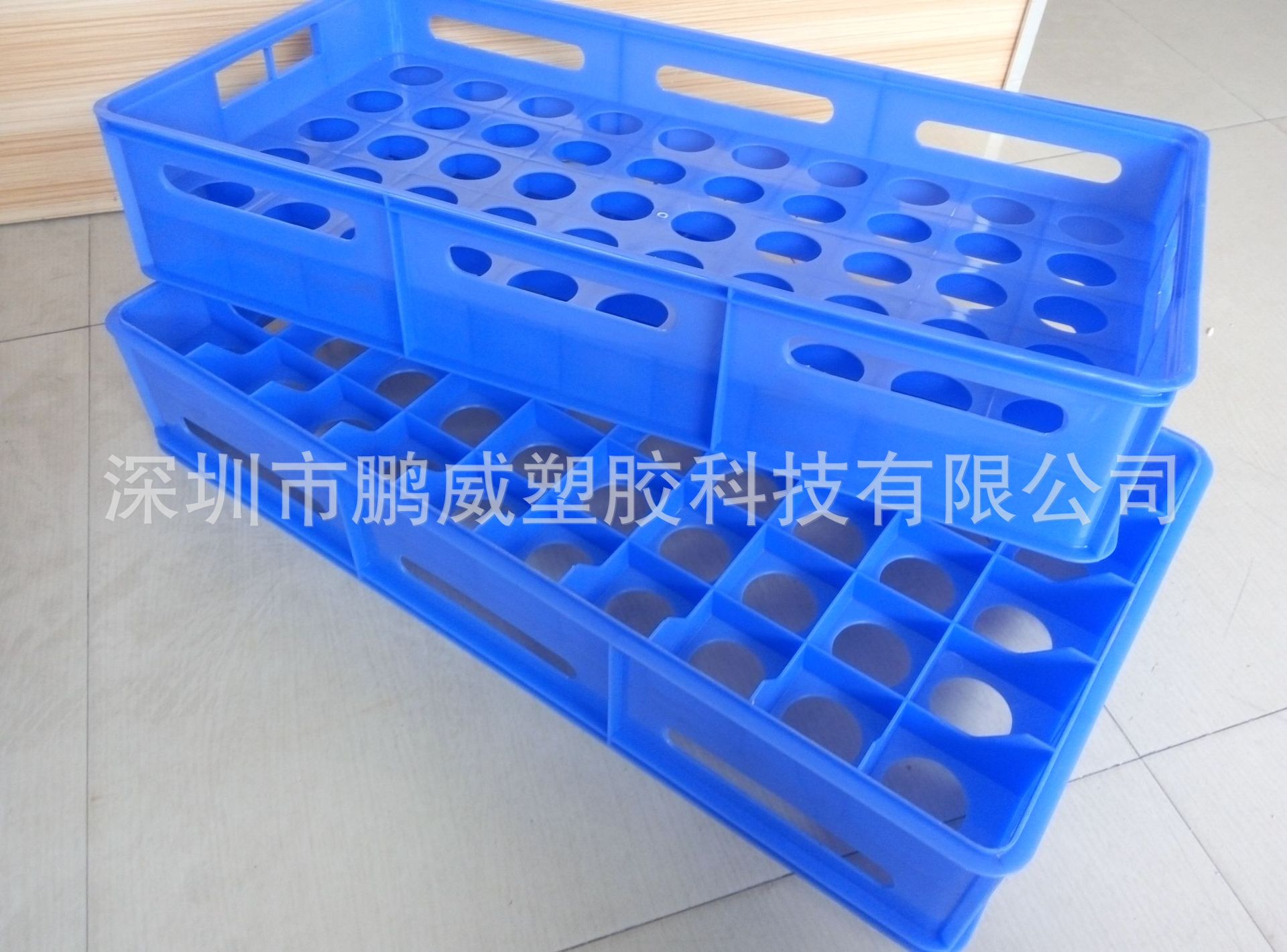 【鹏威】厂家新款LED灯泡专用周转箱 灯泡箱 供应大型灯泡厂通用