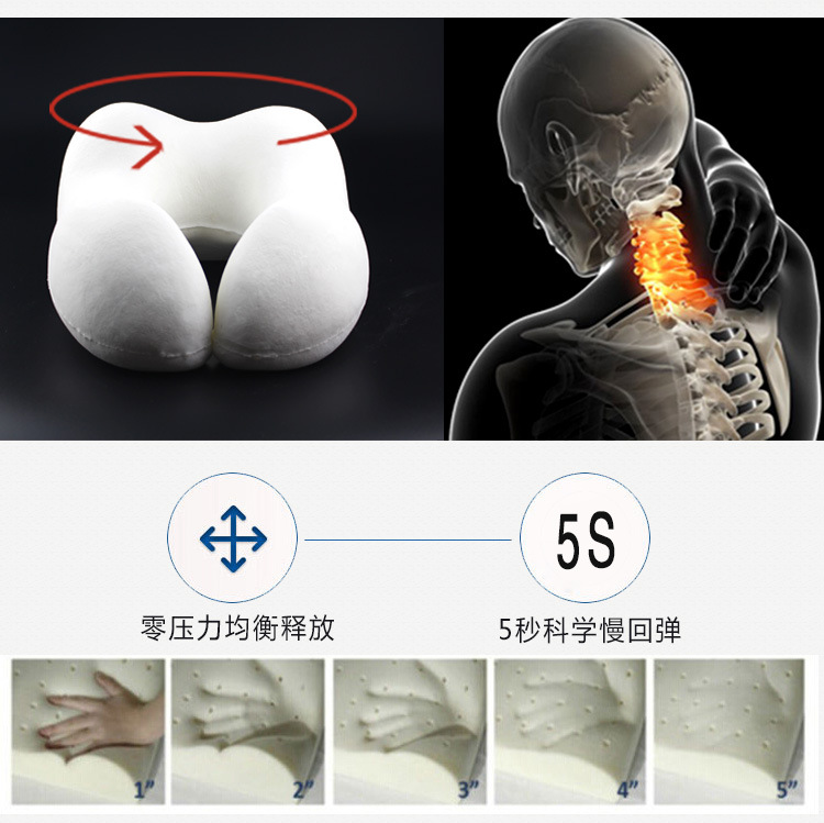 U型护颈枕 太空记忆棉