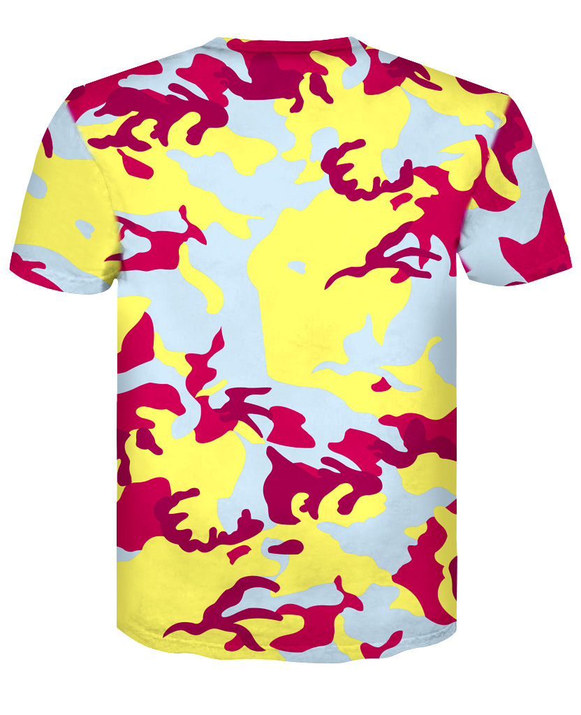 DX020-T恤短袖模版-后