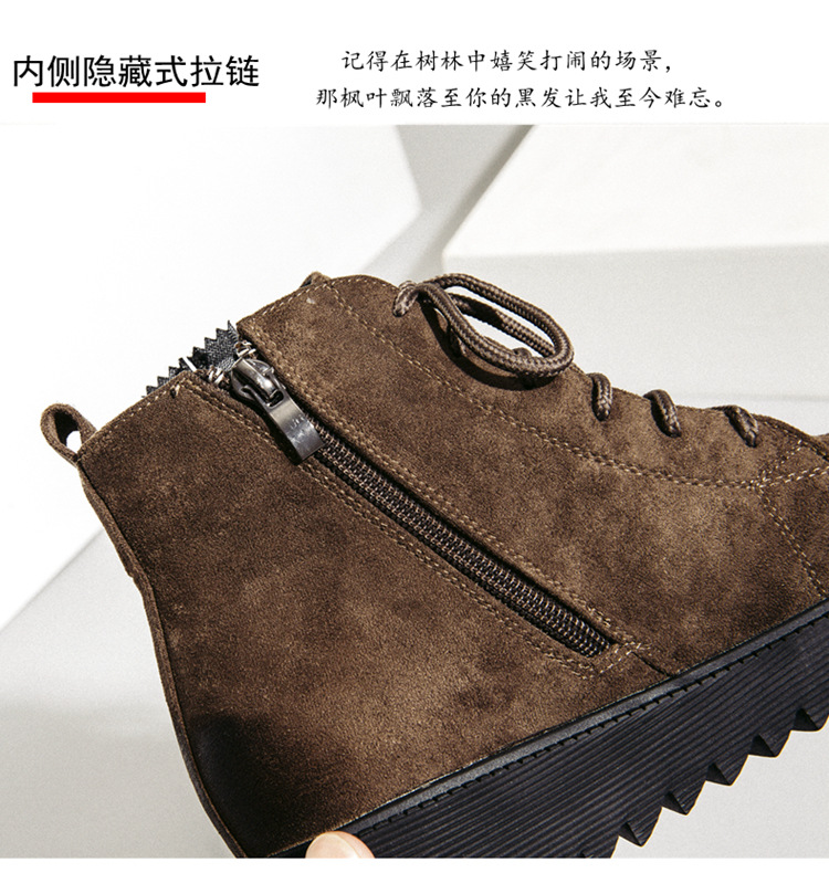 Bottes femme en Daim - Ref 3354243 Image 14