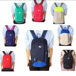 Decathlon backpack backpack small backpack advertising bag outdoor sports backpack training school bag factory direct sales