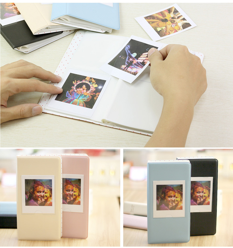 Wholesale supply of Polaroid SQ10 sq6 SP-3 square photo paper insert photo album with 64 sheets