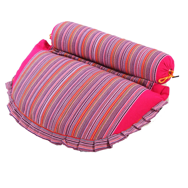 Шейка шейного отдела pillow подушка толстая ткань комбинационная подушка шейного отдела подушка из проса подушка из цельного проса кожаная подушка