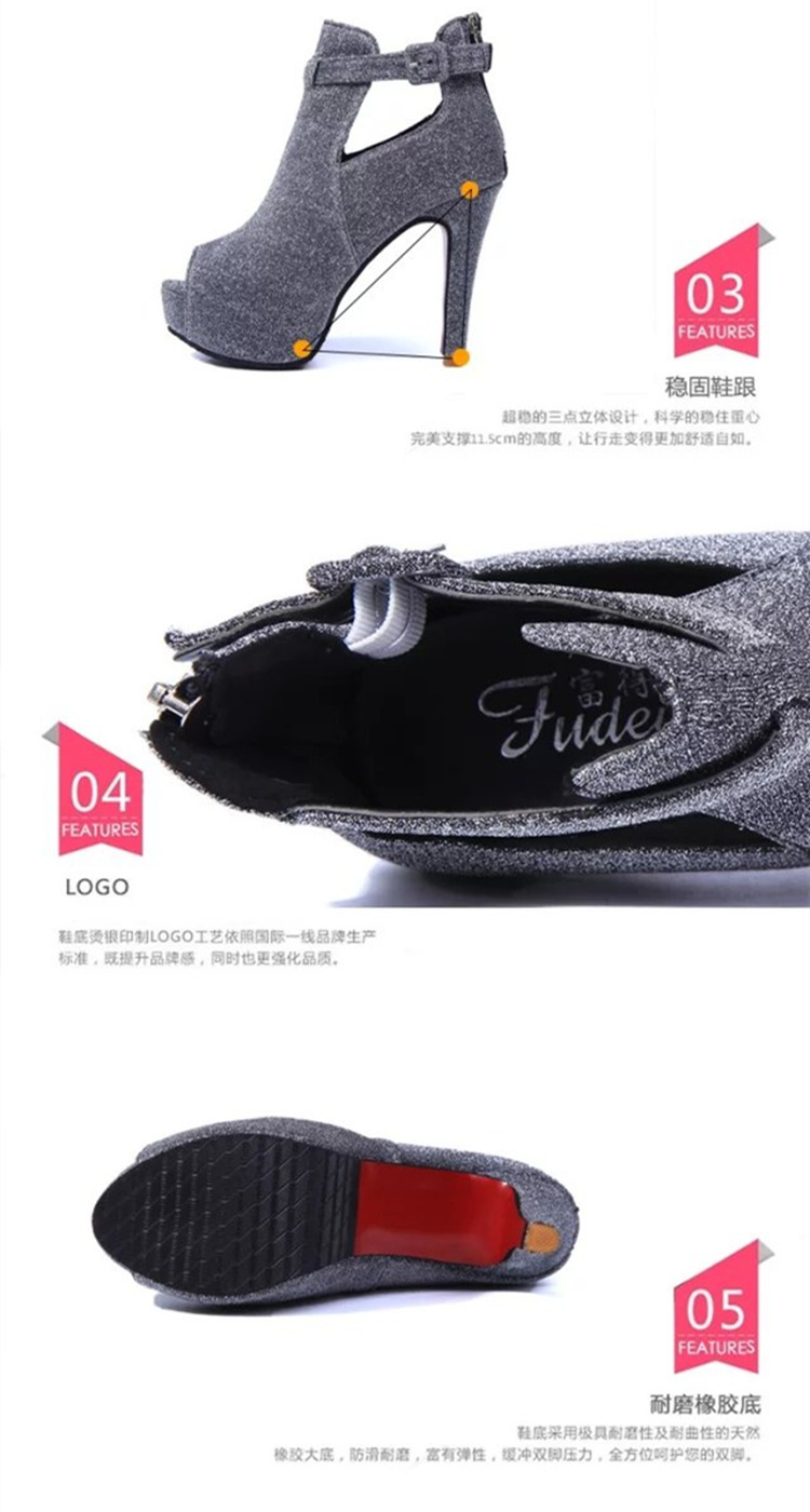 Chaussures été pour femme en Caoutchouc - Ref 3345446 Image 11