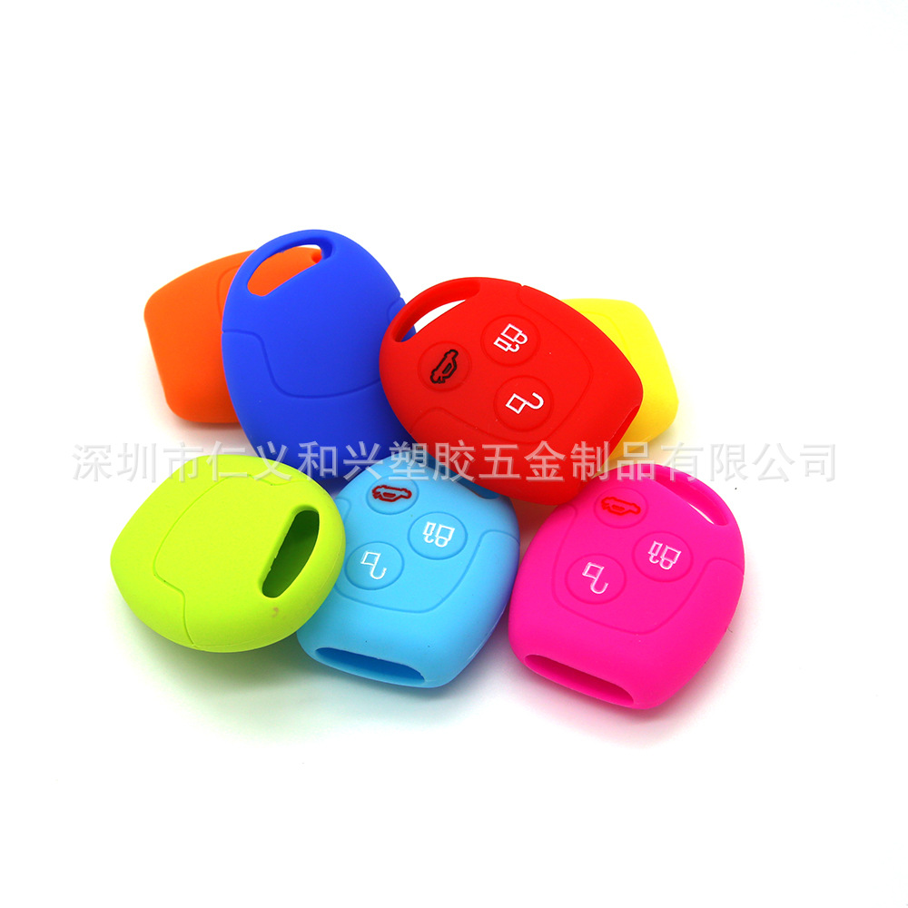 福特福克斯直板车用钥匙套硅胶