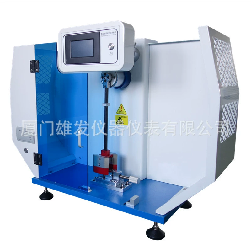 Трудный тестер прочности удара маятника цифрового дисплея машины испытания удара пластикового материала консольный пластиковый ИЗОД