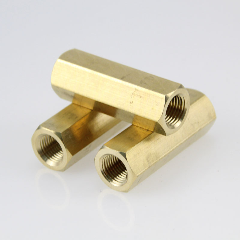 厂家批发 黄铜内丝接头 直通管道接头  底座内丝 坚固耐用