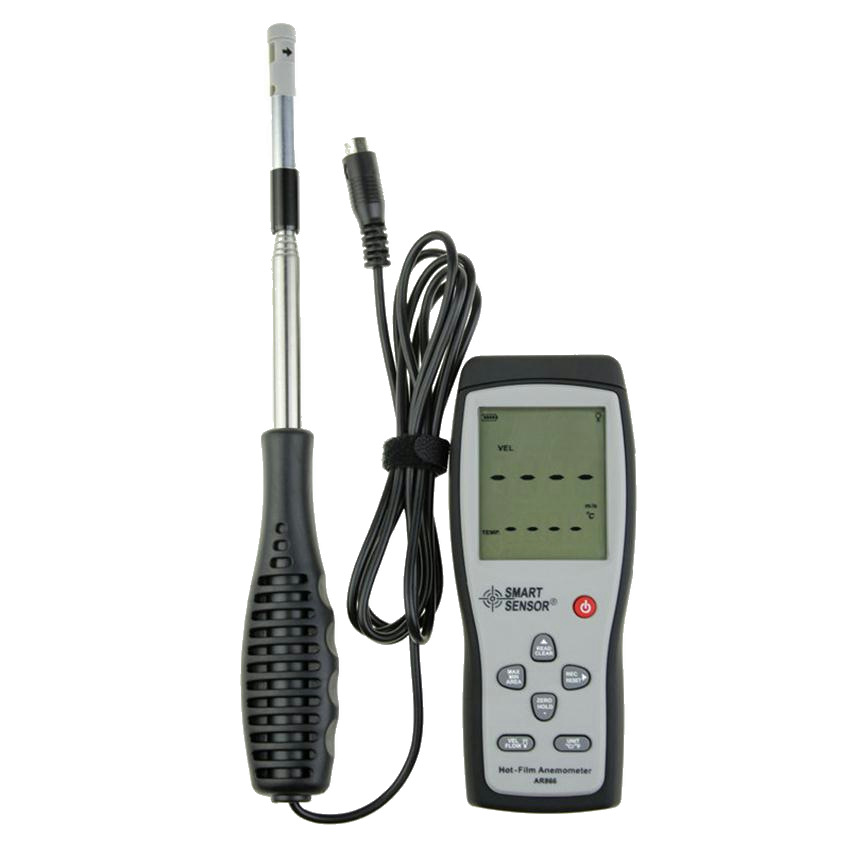 香港希玛AR866热敏式风速仪工业热球风速风温风量计