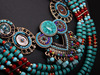 Fashionable ethnic necklace, accessory, European style, ethnic style, boho style