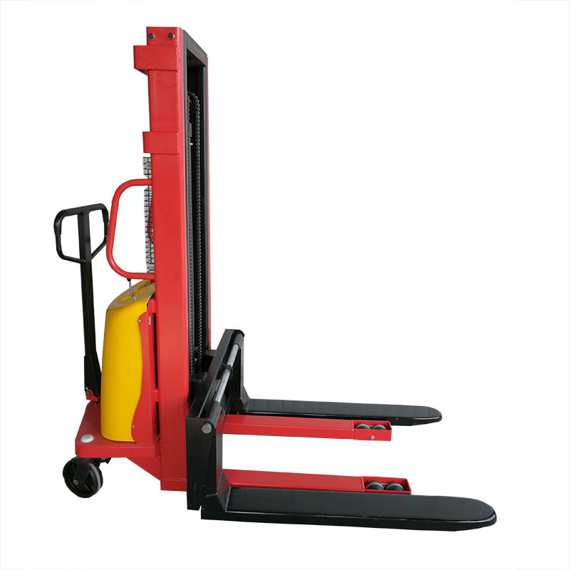 简易型半电动堆高车/插电式电动堆高车/半自动叉车