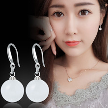 珍珠耳環短款韓國氣質名媛925純銀珍珠耳釘女百搭防過敏廠家直銷