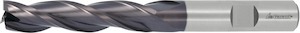 3刃铣刀 HSS-PM TiAlN 3 mm